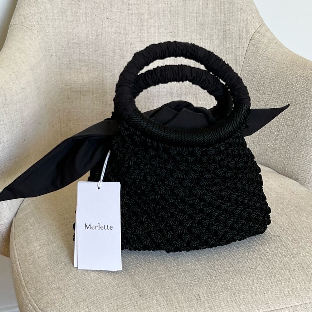 Merlette handbag in black - Picture 3 of 8